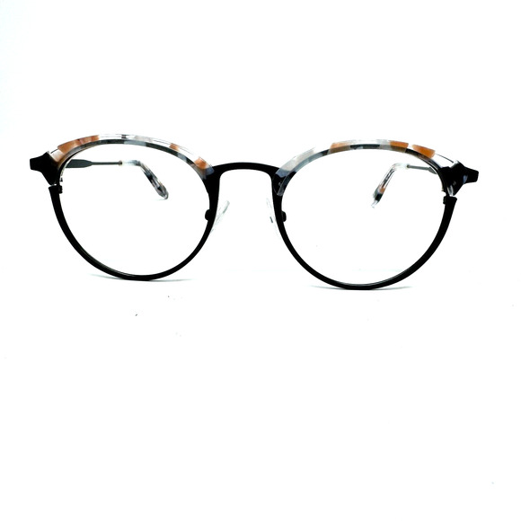 BCBGMAXAZRIA Astrid Black Womens Round Full‎ Rim Eyeglasses 49-20-135 H12016